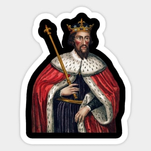 King Alfred Sticker